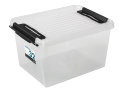 Plast1 oppbevaringsboks m/lokk klar - SystemBox 32
